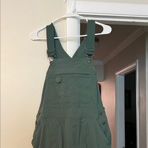 Duluth Trading Co Green Workwear Overalls
